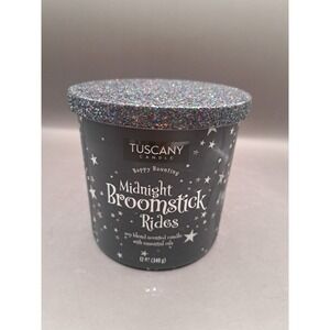 Tuscany Candle Happy Hauntint Midnight Broomstick Rides 12oz Soy Blend